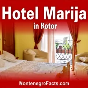 Hotel Marija in Kotor, Montenegro