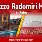 Palazzo Radomiri Hotel in Kotor, Montenegro